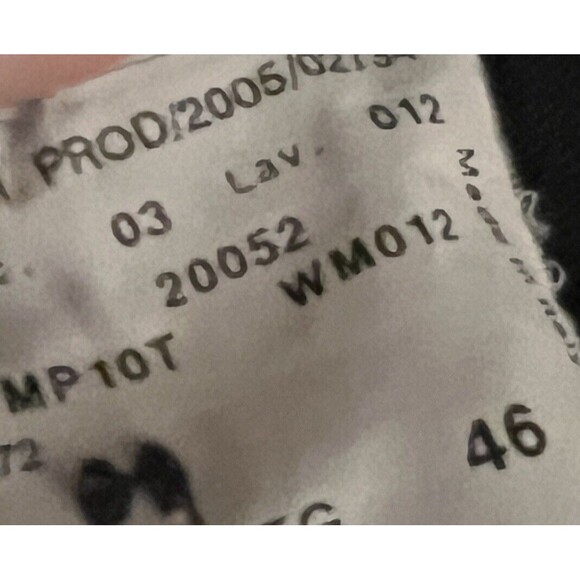 ARMANI COLLEZIONI Pants Brown Wool Wide Leg 10 MADE IN ITALY 32x28 - Picture 13 of 13